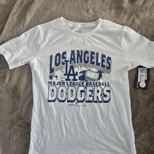 Los Angeles Dodgers Kids White T-Shirt